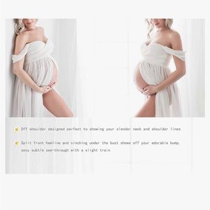 White maternity dress small